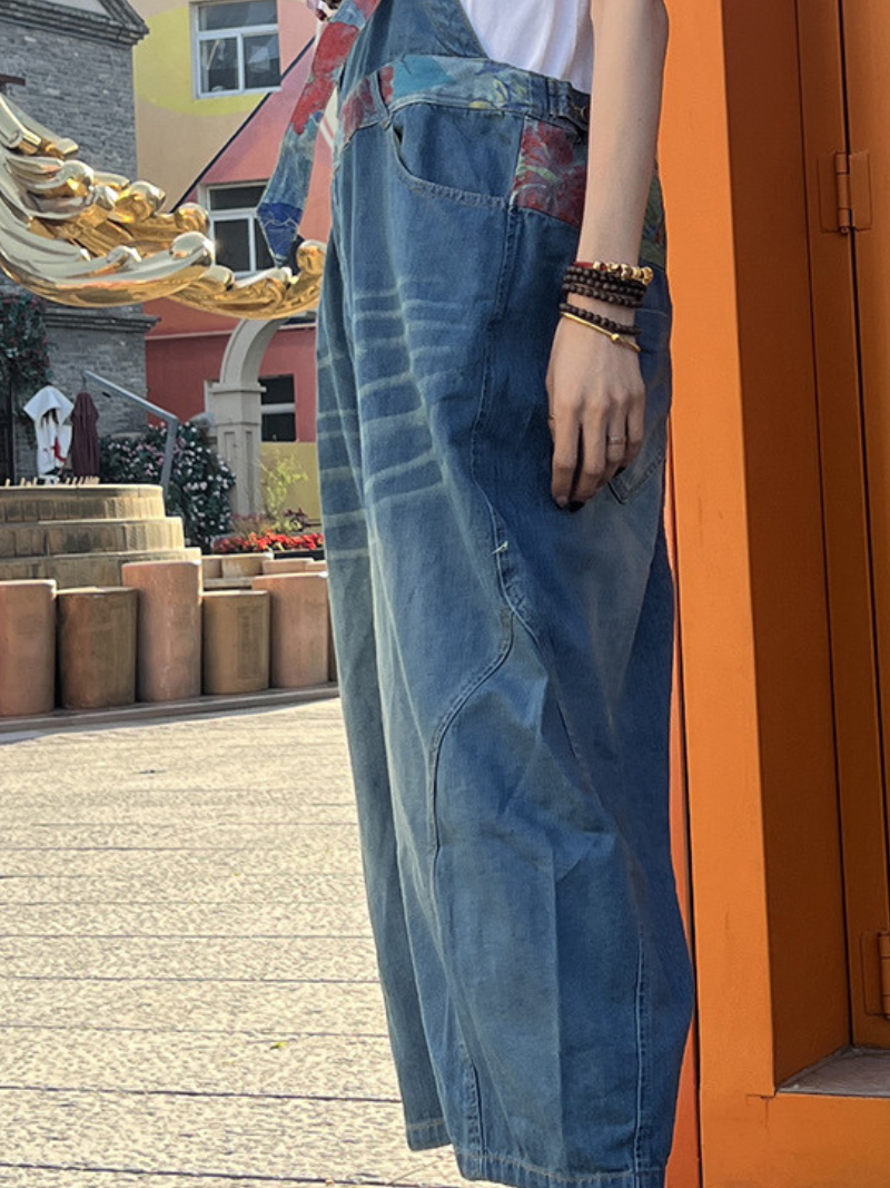 Women's Side Pocket Dungaree 