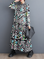  Women's Modern A-Line Dress