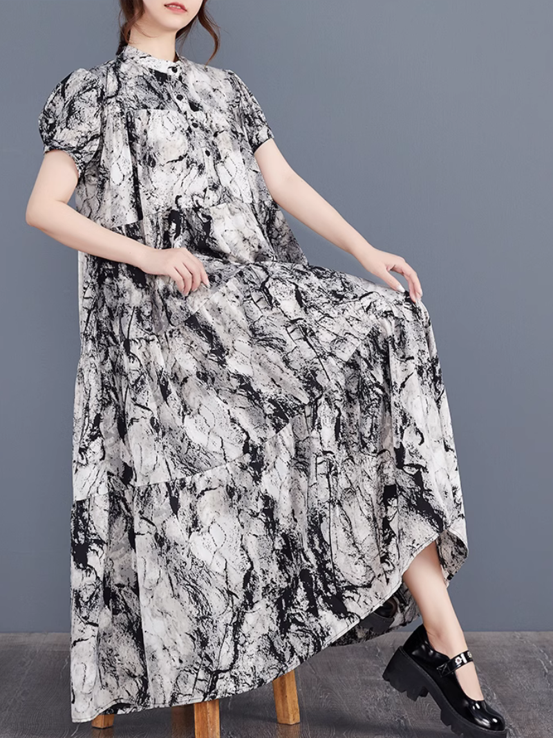 Robe A-line de style cupcake de charmant été féminin