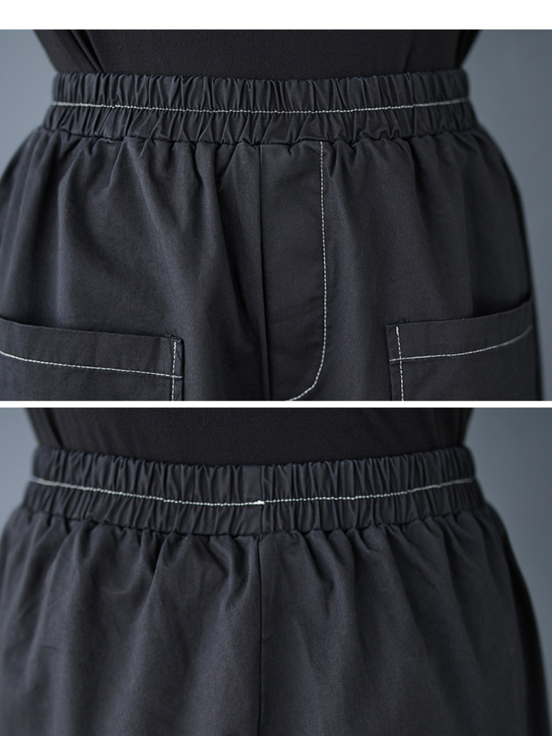 Weite Beinhose für Damen im Frühling und Herbst