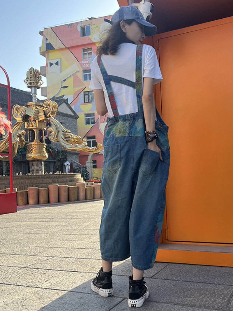 Women's Loose Dungaree 