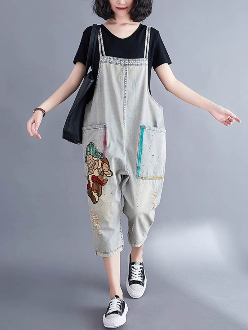 Women's cotton overalls Dungaree