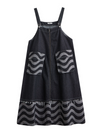 Women's Black Salopette Dress