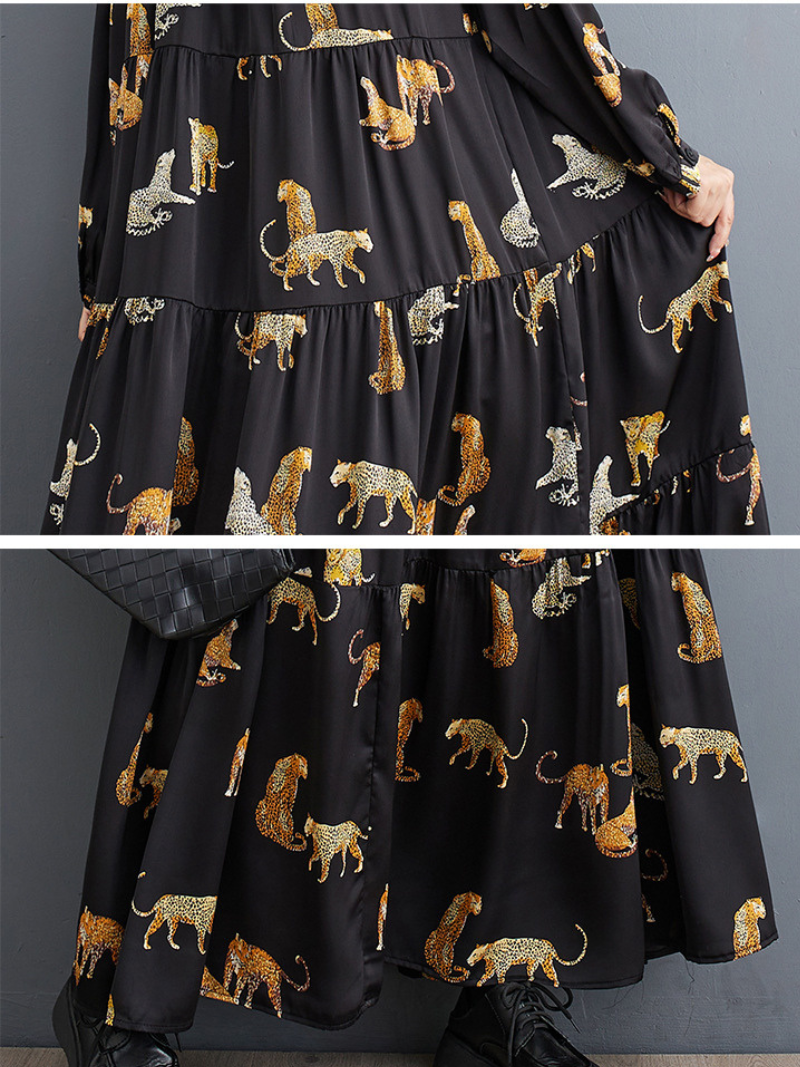 Women's Fashionable Loose  A-Line Dress