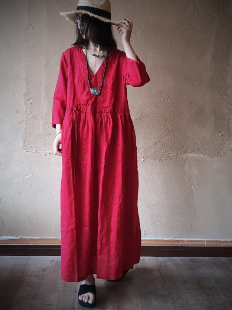 Long smock dress
