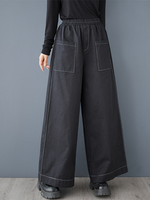 Weite Beinhose für Damen im Frühling und Herbst
