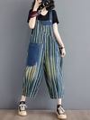 Women's Summer Comfy Cool Relaxed Fit Overalls Dungarees