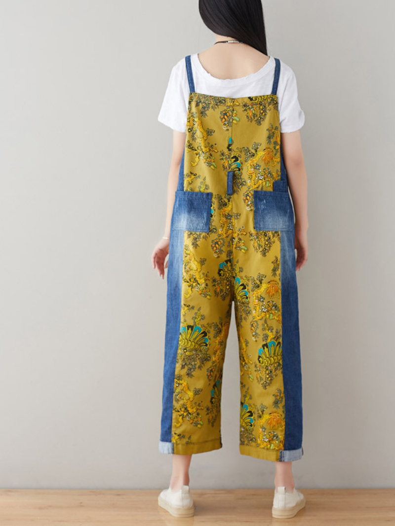 Women's Yellow Dungarees