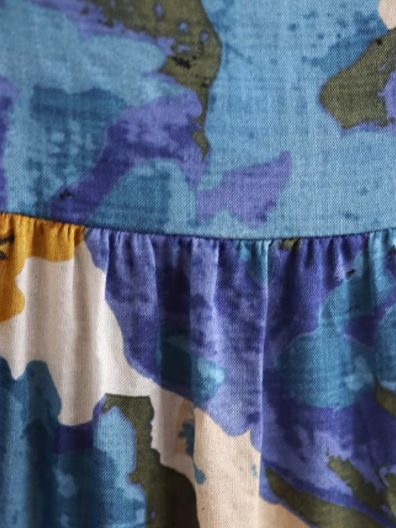 Women's Plaid Design Dress 