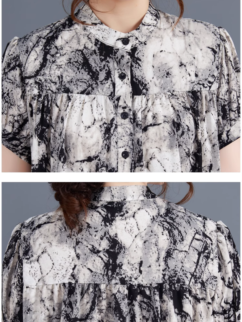 Robe A-line de style cupcake de charmant été féminin