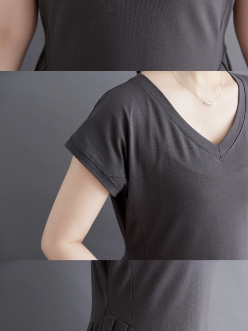 Everyday Confidence Midi Dress — Soft Cotton Blend, Beautifully Flattering Silhouett