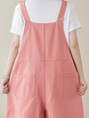 Women's  Summer Everyday Pockets Overalls Dungarees