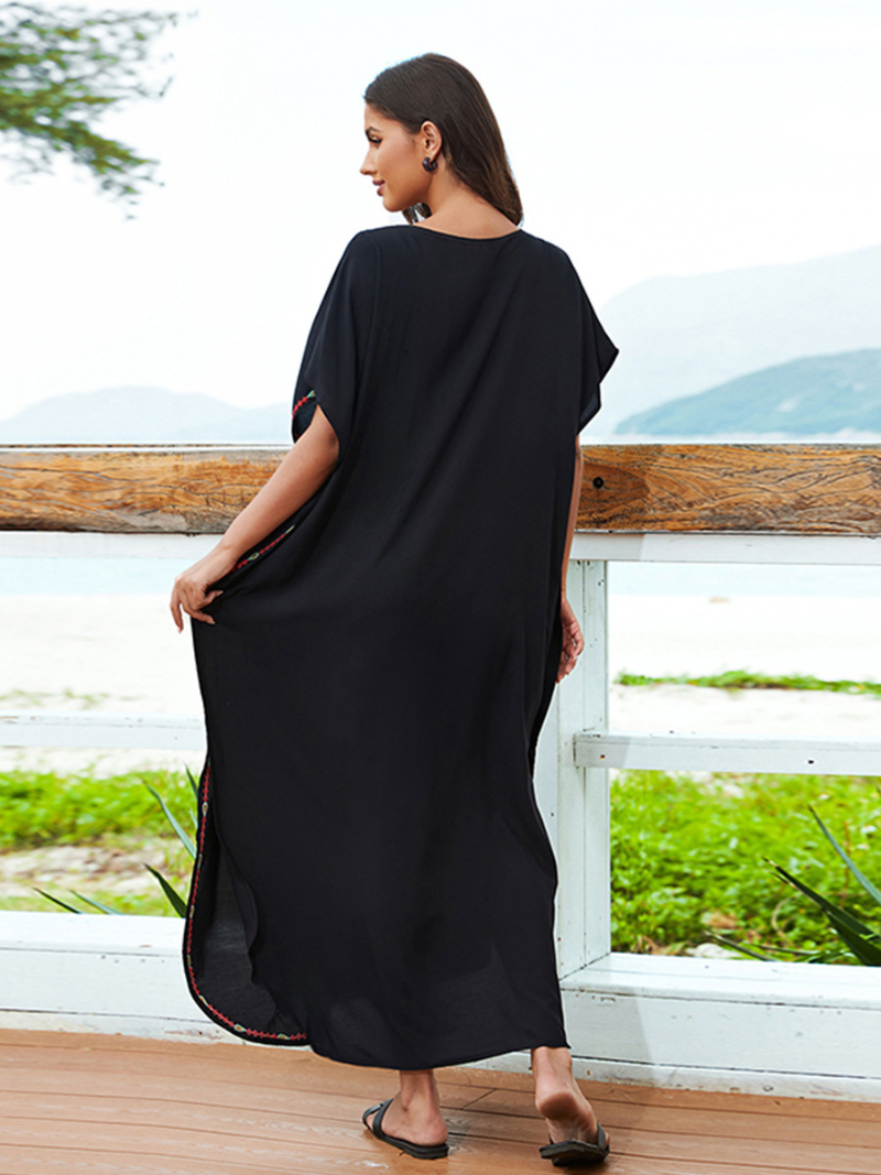 La belle robe de Kaftan de taille plus lâche des femmes