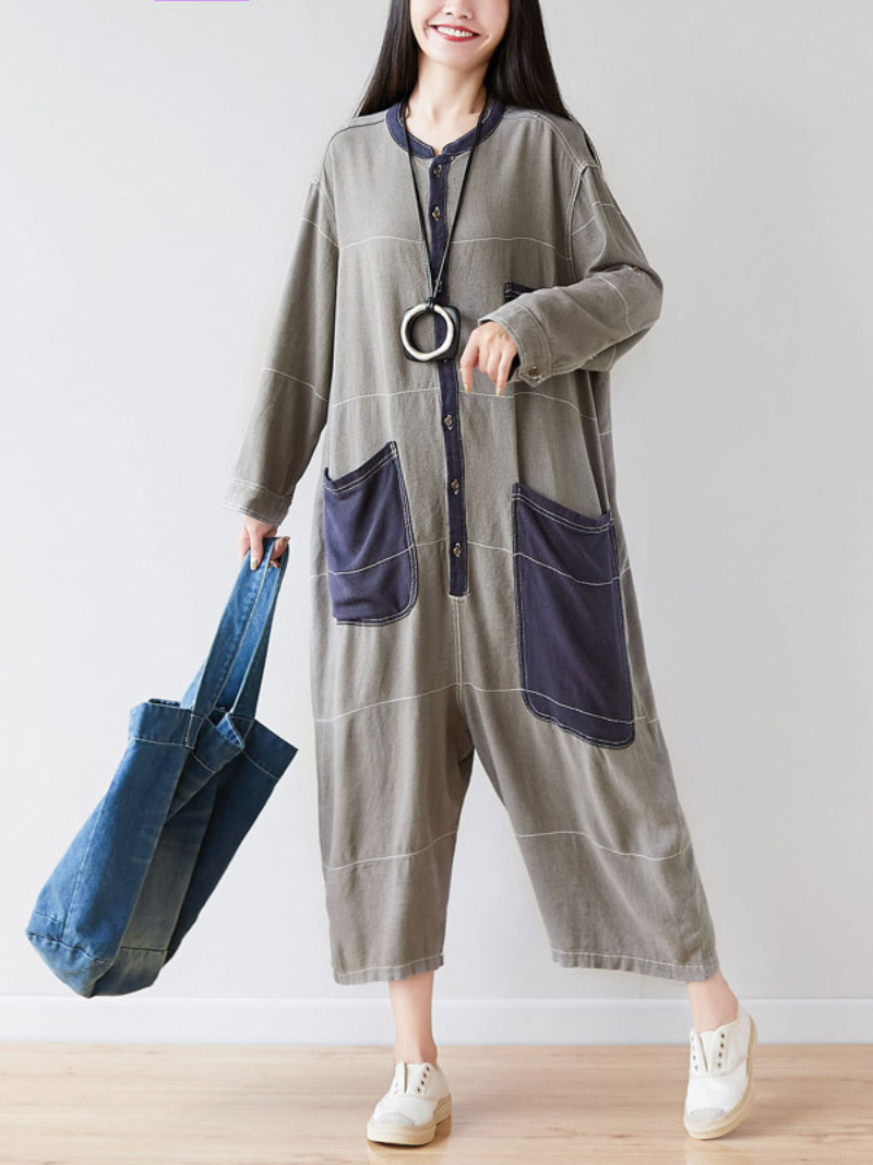Women's Pocket style Dungaree