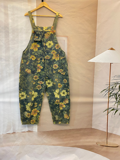 Jump For Joy Floral Overalls Dungaree