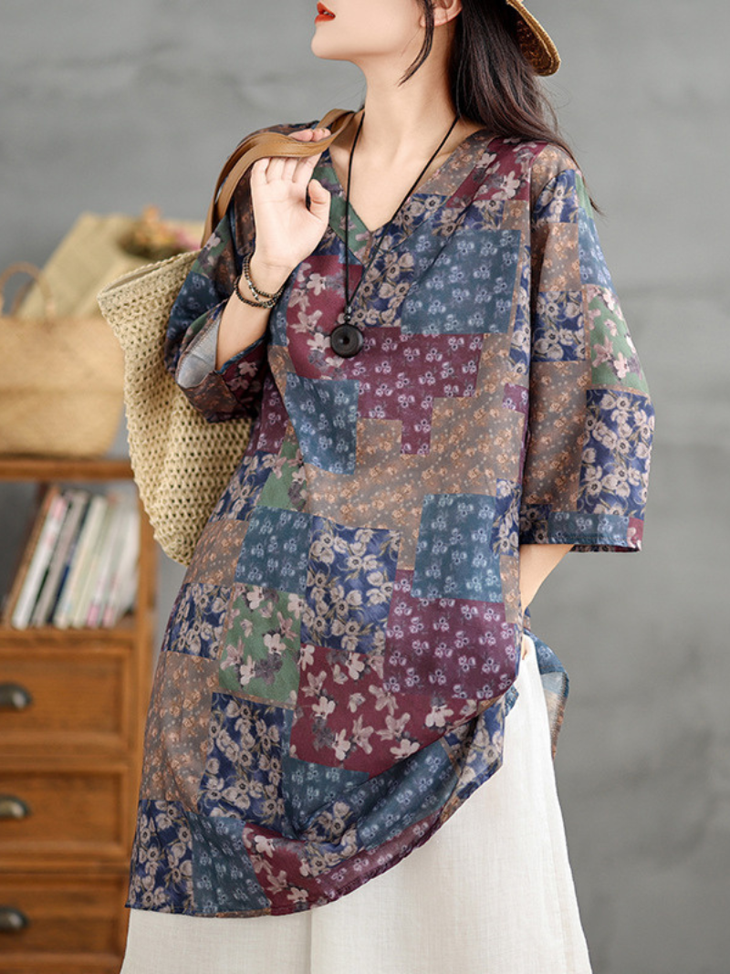 Artistic Women's Summer Top