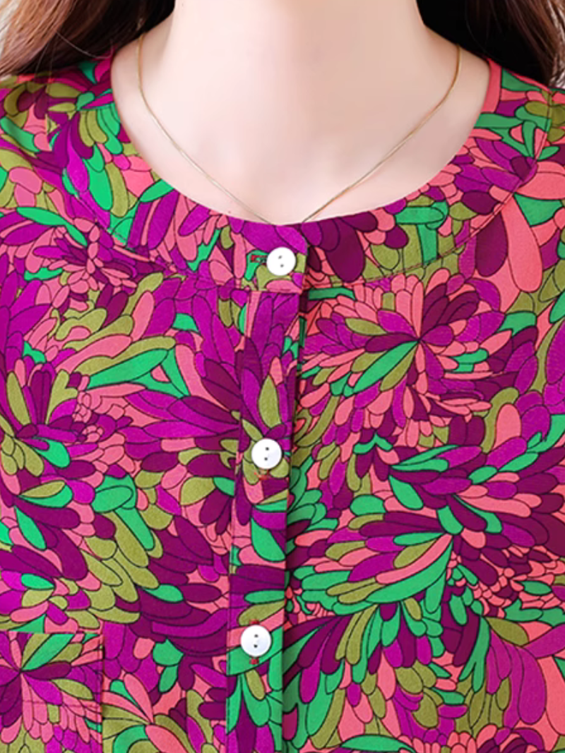 Women's Crew Neck Loose Top 