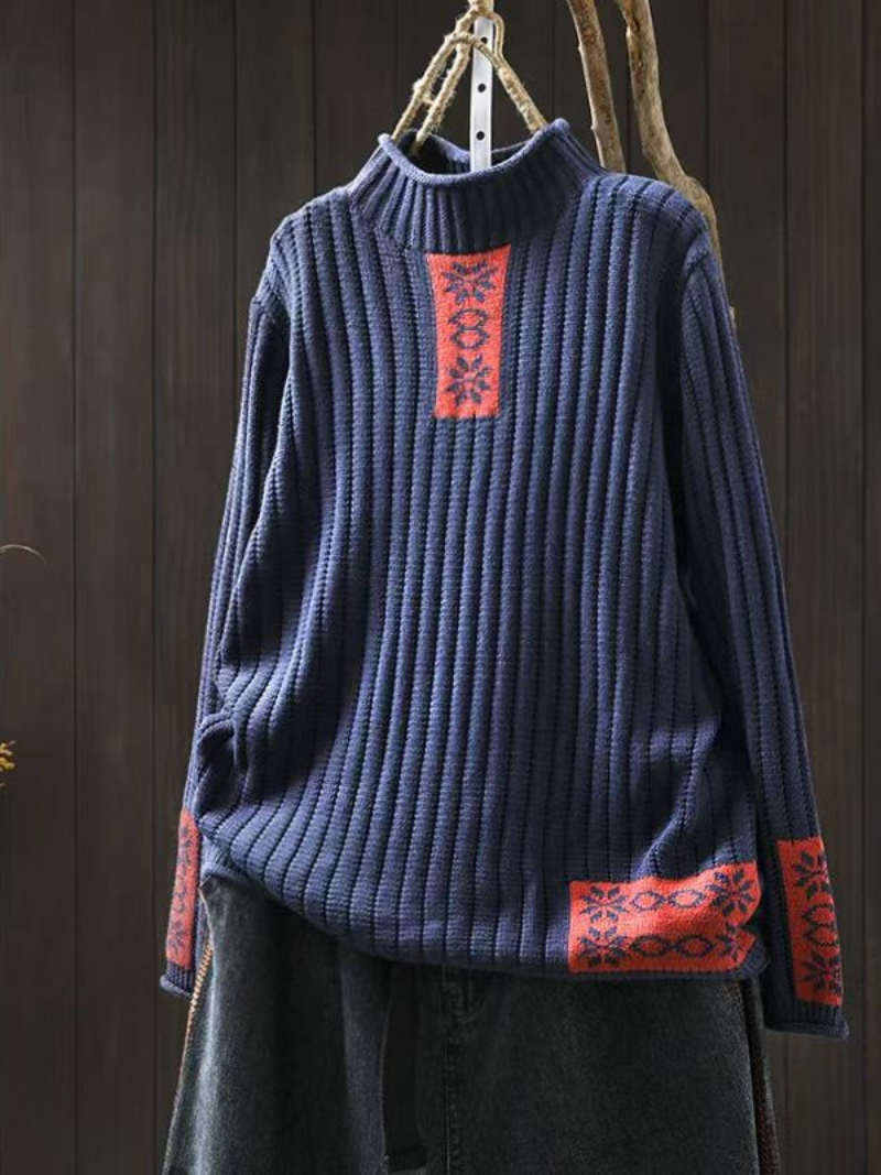Women's Navy Blue Sweater
