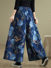Women's Adjustable & Perfect Printed Loose Straight Bottom