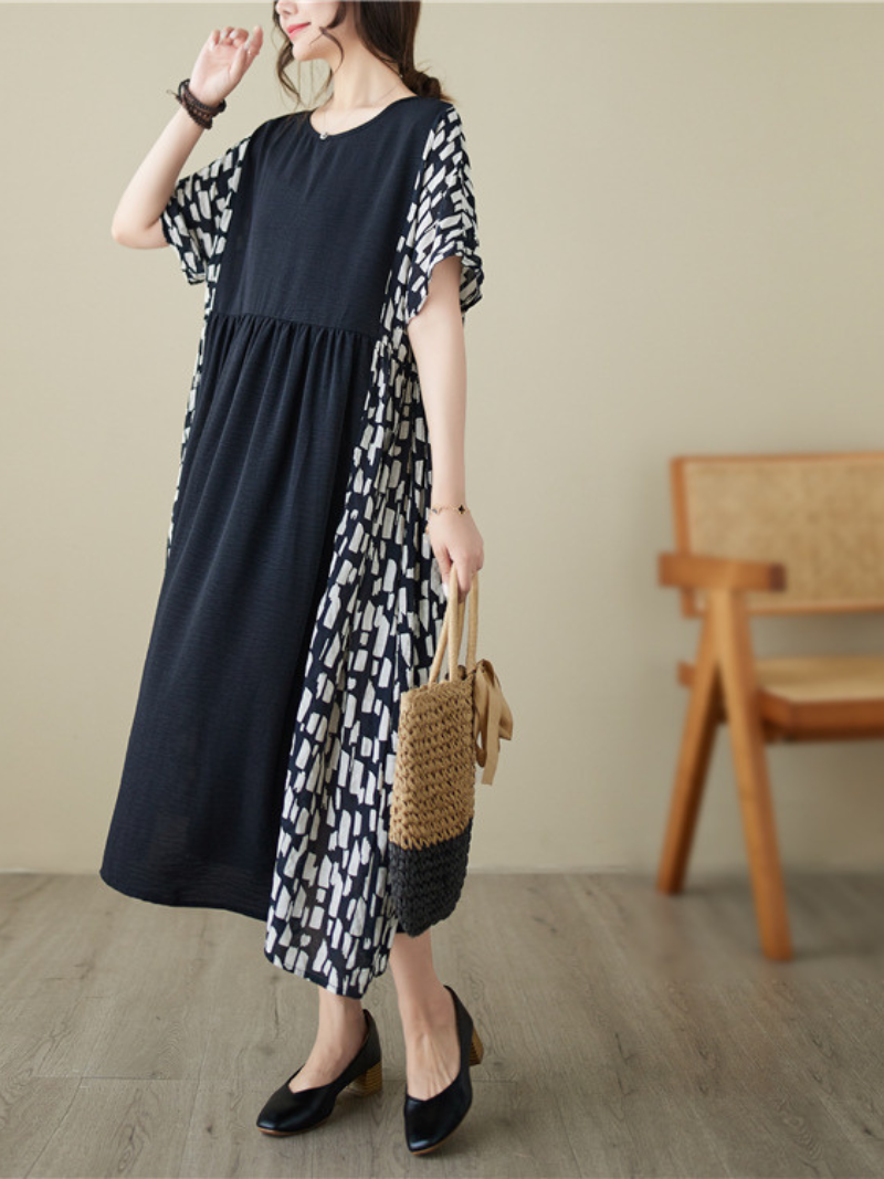 Women's Black Smock Dress