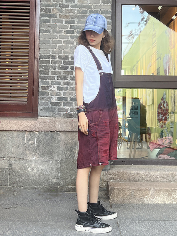 Comfy Summer Loose Fit Denim Overalls for Women |  Eva Trends
