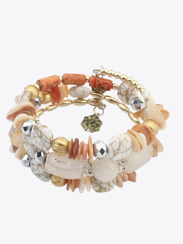 Armband Vintage Lycopodium Onyx Perlenarmband