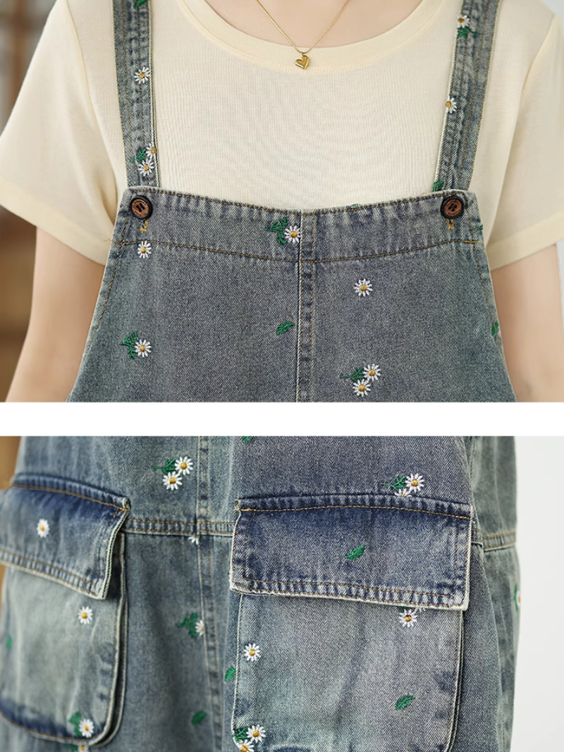 Women's Casual Cool  Printed Overalls Dungarees