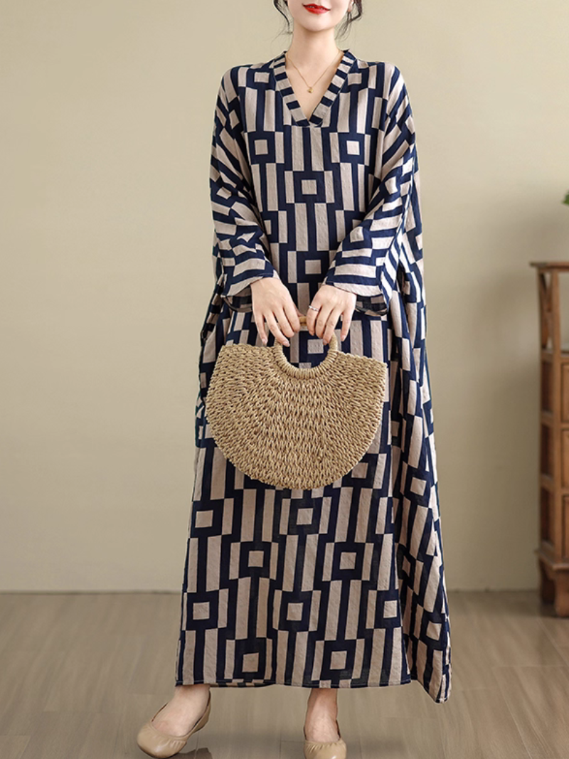 Women's Loose Kaftan Dress 