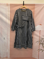 Women's Spring & Autumn Stylish Striped Casual Loose A-Line Dress