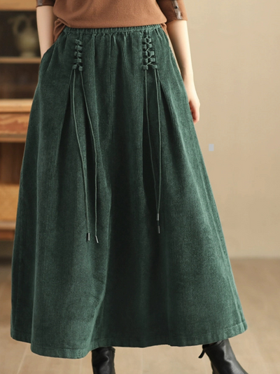 Women's Retro Long Skirt