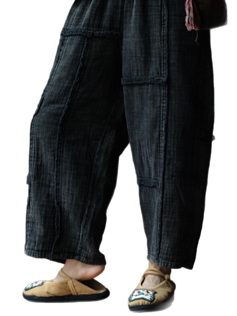 Fond cru de la femme décontractée en vrac élastique élastique