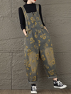 Women's Printed Dungaree