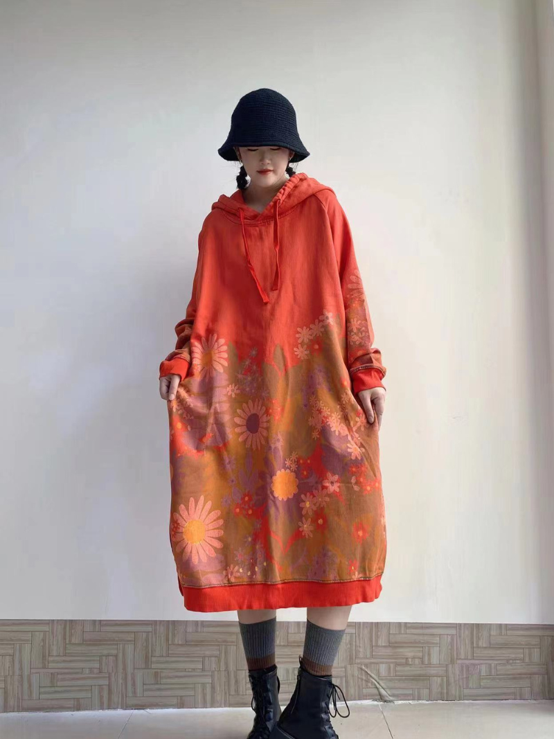 Red Wome's Midi Sweater Dress