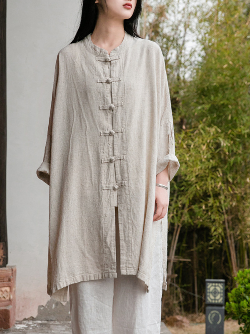 Women's Plate button Shirt Dress