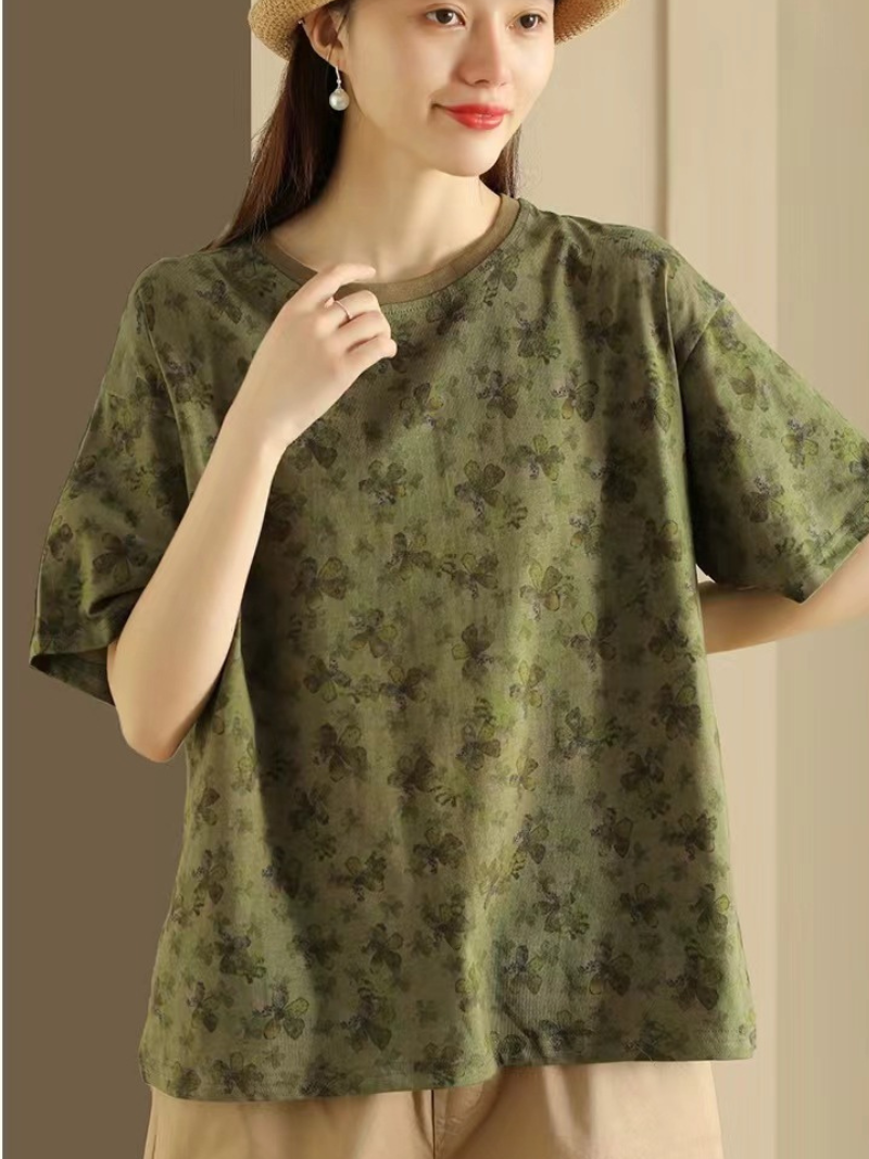 Women's Stylish Summer Wear Printed & Artistic Tops
