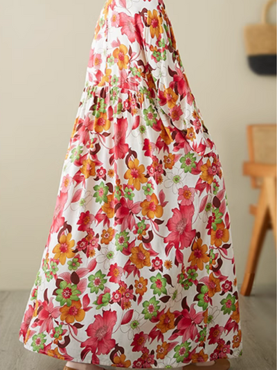 Women's Floral  Smock Dress