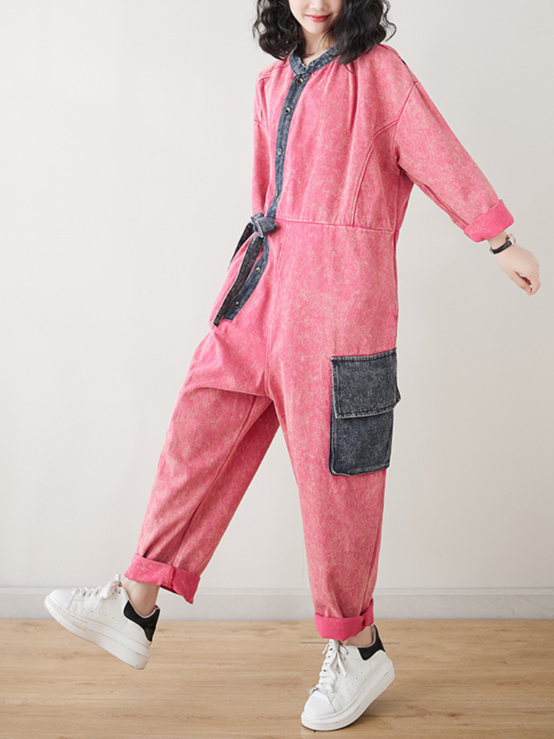 Women's Beautiful Loose Dungaree  