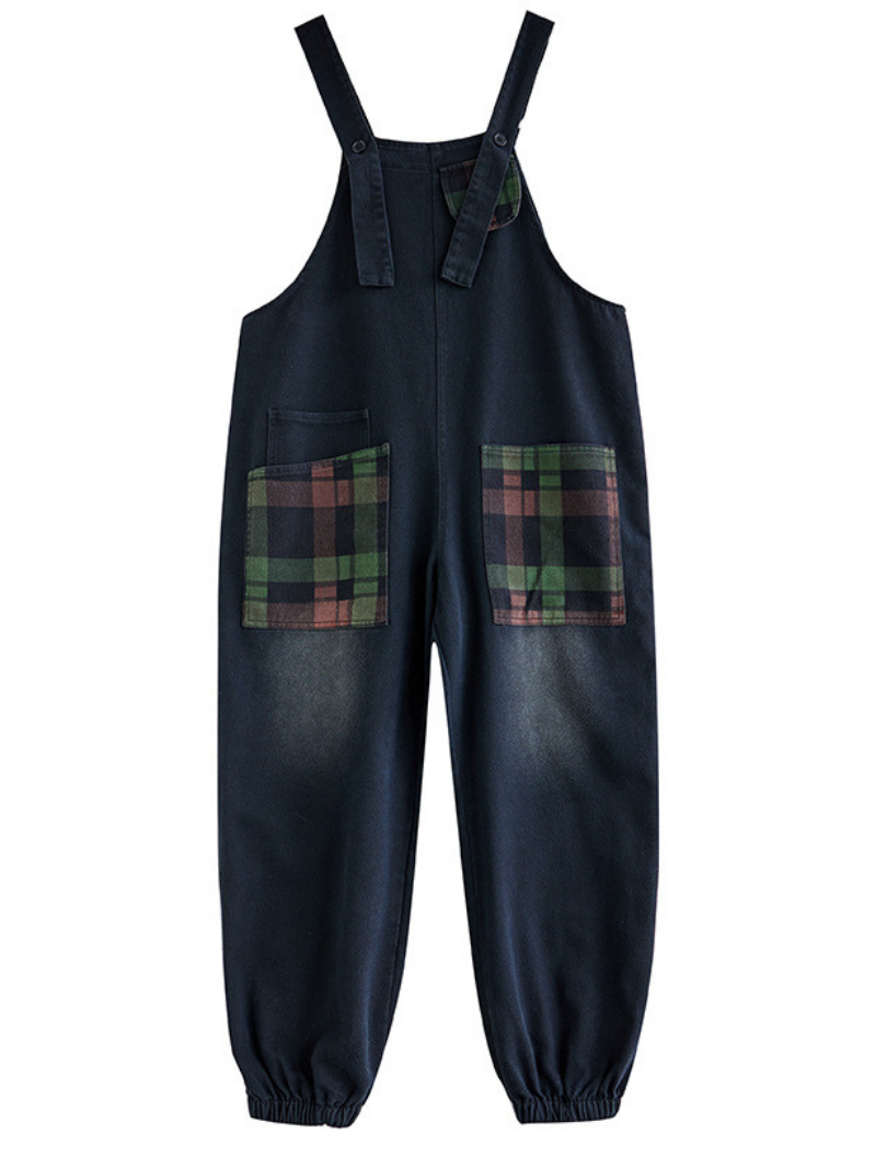 women's Pockets Dungaree