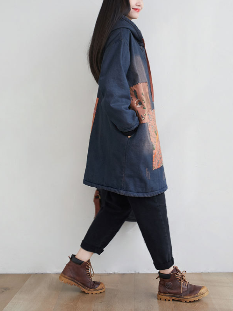 Women's Mid-length Coat.