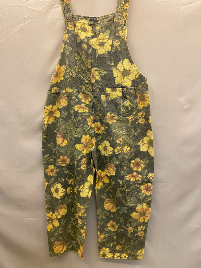 Sauter pour la joie Floral Salopets Dungaree