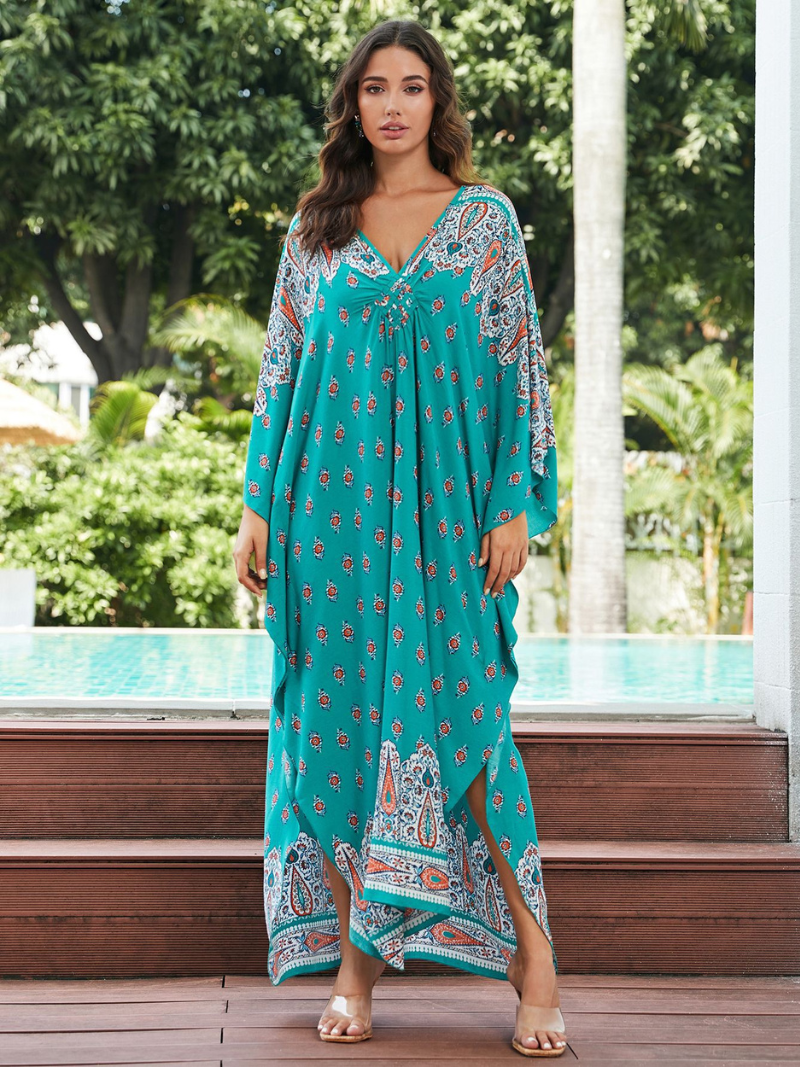 Summer Summer Elevate Beach Cover-up Long Kaftan Robe