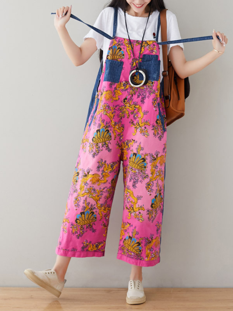 Women's purple  Dungarees