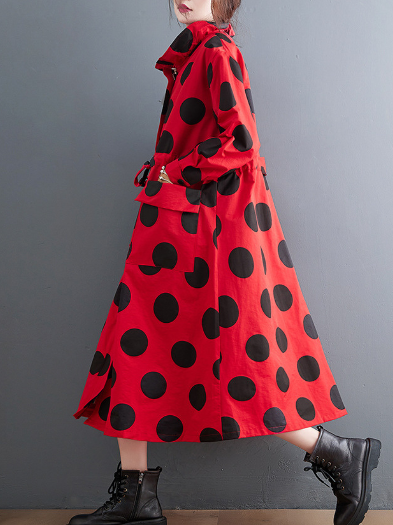 Manteau ample à une seule couche pour femmes, printemps et automne, avec poche 