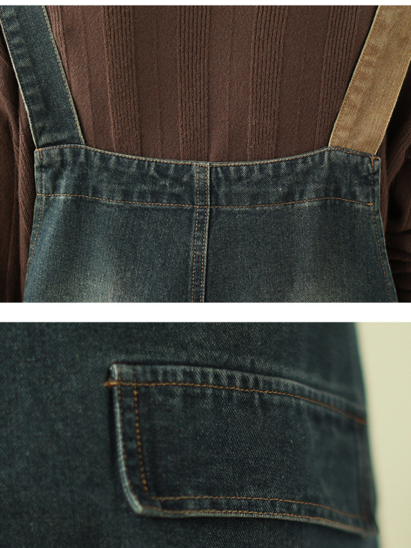 Women's Sleeveless Dungaree