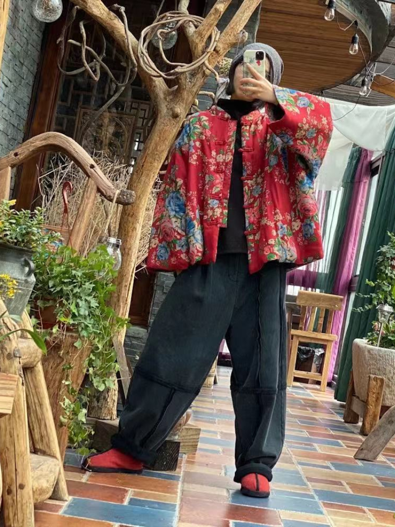 Women's Spring Cool and Fashionable Stylish Button Up Coat