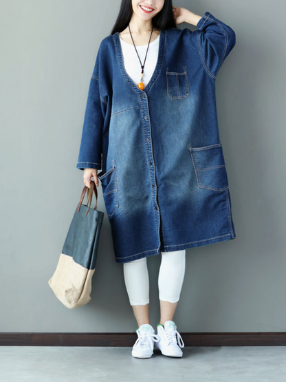 Women's Pockets Style Cardigan