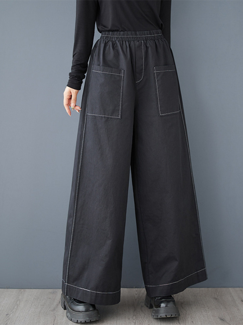 Weite Beinhose für Damen im Frühling und Herbst