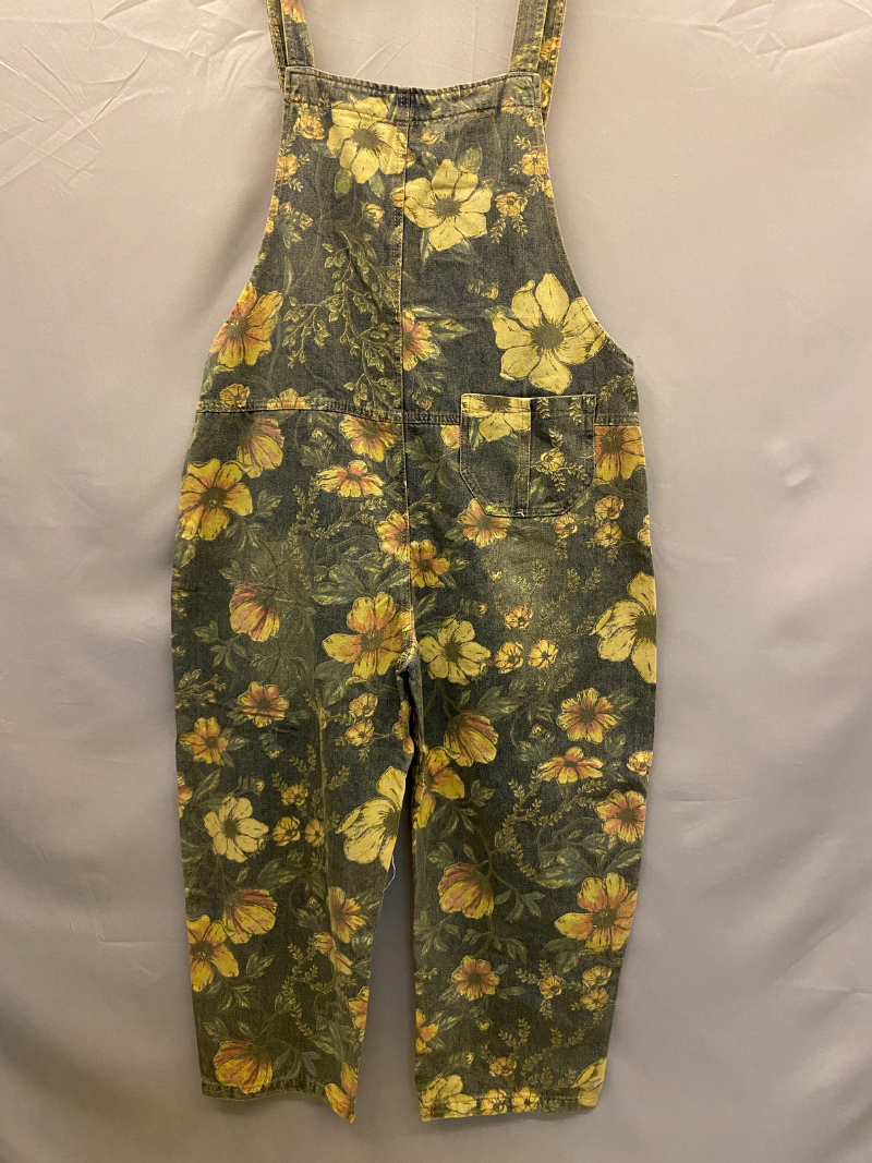 Sauter pour la joie Floral Salopets Dungaree