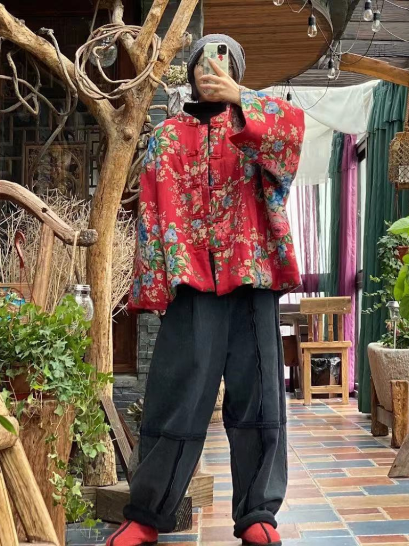 Women's Spring Cool and Fashionable Stylish Button Up Coat