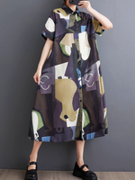Vestido de línea A de forma elegante y elegante de las mujeres
